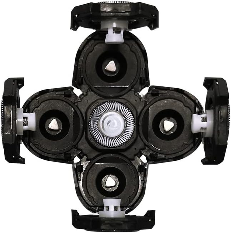 5 Head Shaver Heads, 2PCS Shaver Blade Heads Shaver Replacement for Electric Razor Shaving Bald Tool, Head and Face Electric Waterproof Razor Shaver Head image number 2