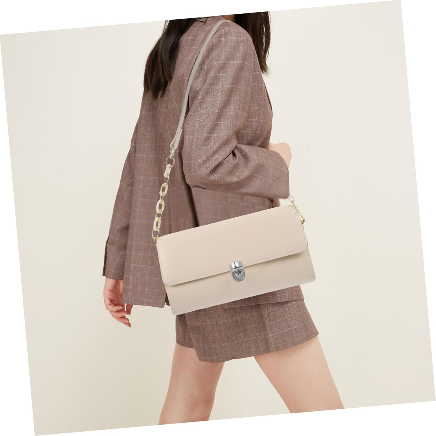 CIMAXIC 4Pcs DIY Bag Buckle Locks Zinc Alloy Press Locks for Handbags Travel Bag Accessories image number 3