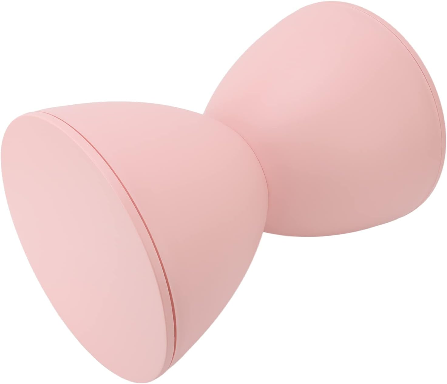 Hourglass Shaped Side Table, Modern Plastic Nordic round Stool, Simple and Elegant Design, 11.81In Diameter, 16.54In Height, Multifunctional, Wear Resistant, Waterproof, Scratch image number 4