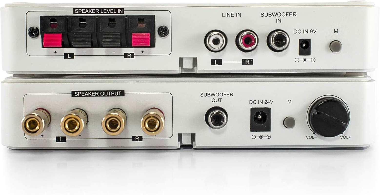 DYNASTY PROAUDIO WSA-5RP Wireless Surround Sound Rear Speakers Kit with 2 X 50W Amplifier Built-In, 5.2G / 5.8Ghz Dual Band Selectable, Total 106 RF Channel Auto Switching image number 6