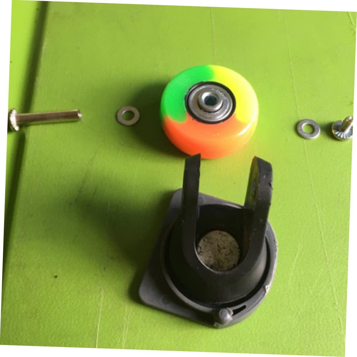 JECOMPRIS 2Sets Sturdy Luggage Sturdy Wheels Replacement Kit for Suitcases Mute Wheel Kit image number 3