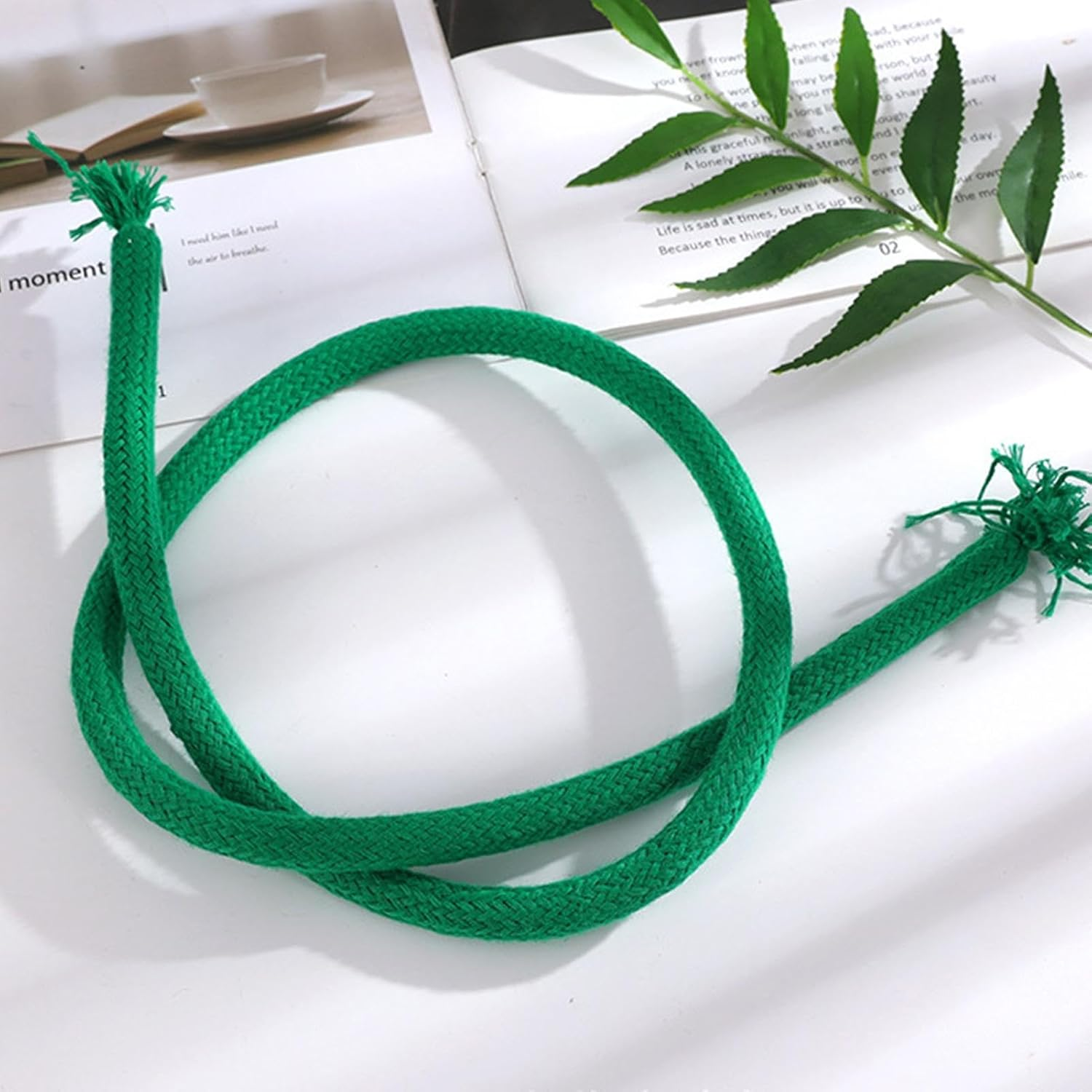 Magic Trick Rope - Illusion Gimmick Prop - Creative Magic Tricks, Funny Rope, Easy to Do Magic Shows, Magic Prop for Magicians - Green image number 6
