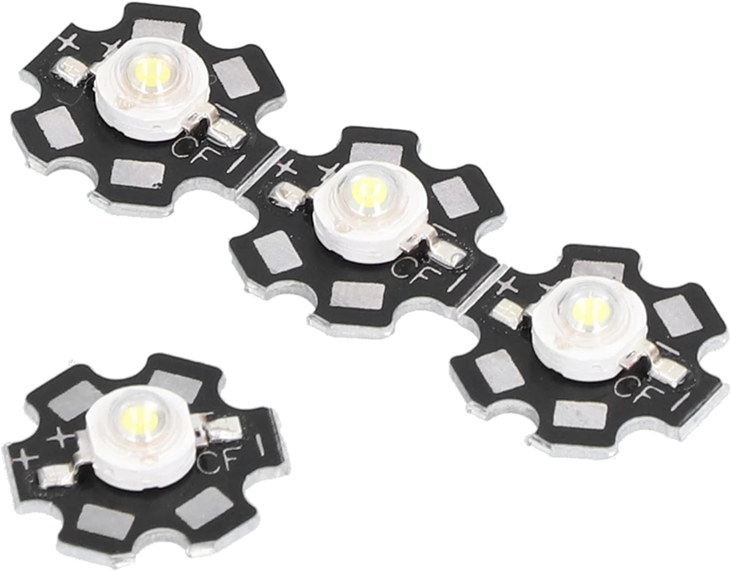 Viagasafamido LED Light Bead, LED Chip 10PCS 6500K for Hotel for Bedroom for Home image number 1