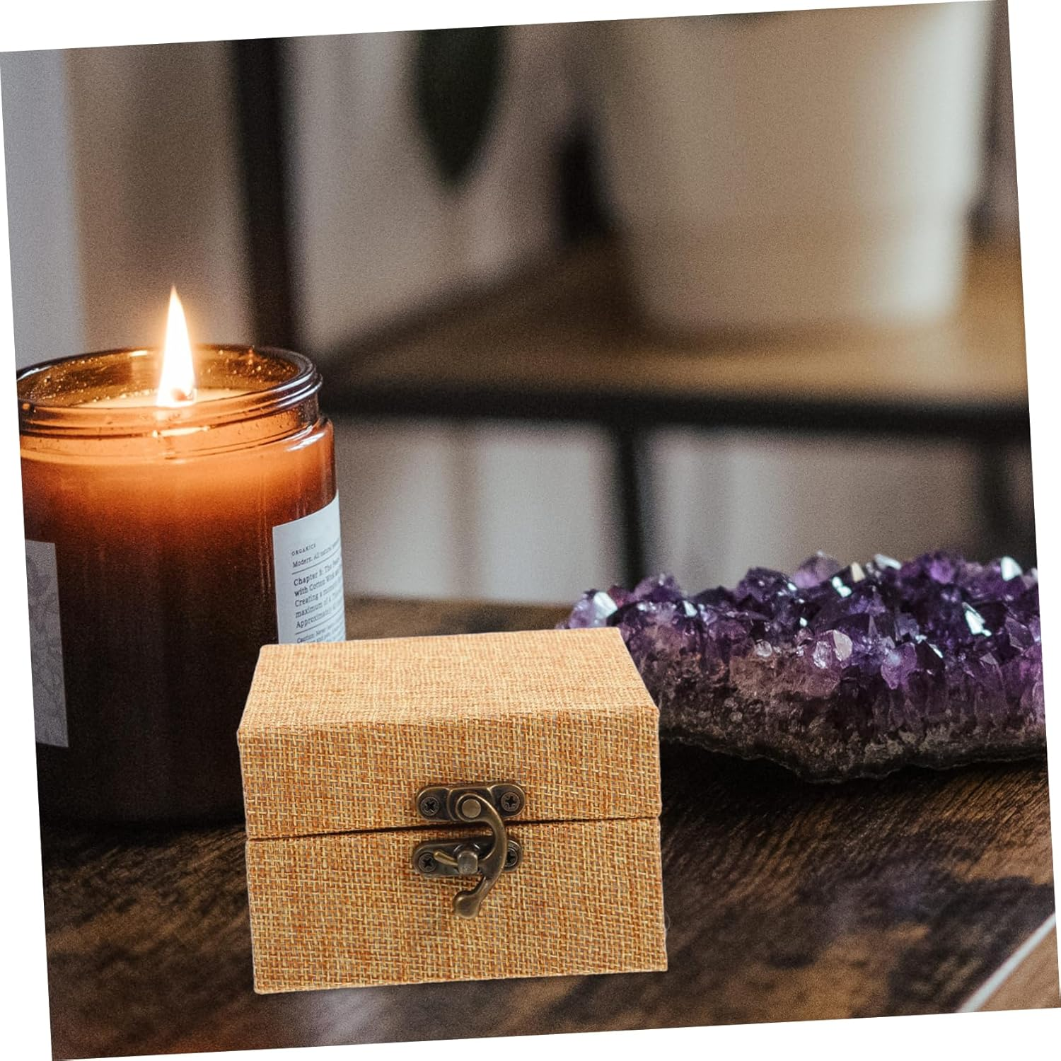 DOITOOL Ink Paste Box Crafted Treasure Chest for Boys and Girls Prizes Jewelry Storage image number 3