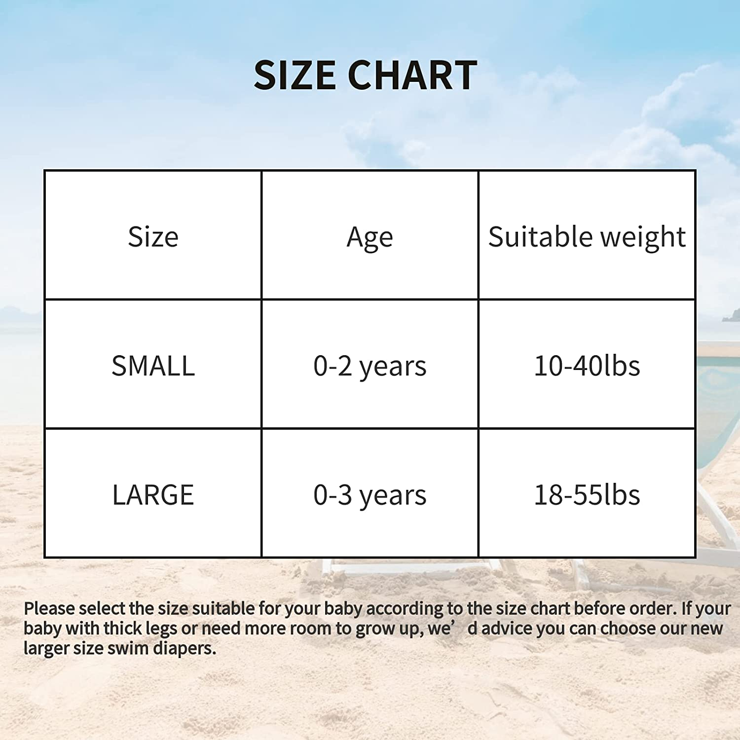 ALVABABY 3 Pack Swim Diapers Baby Toddler Infant Snap Adjustable Reusable Swimming Diaper Baby Boy and Girl Large 3ZSWY37-AU image number 5