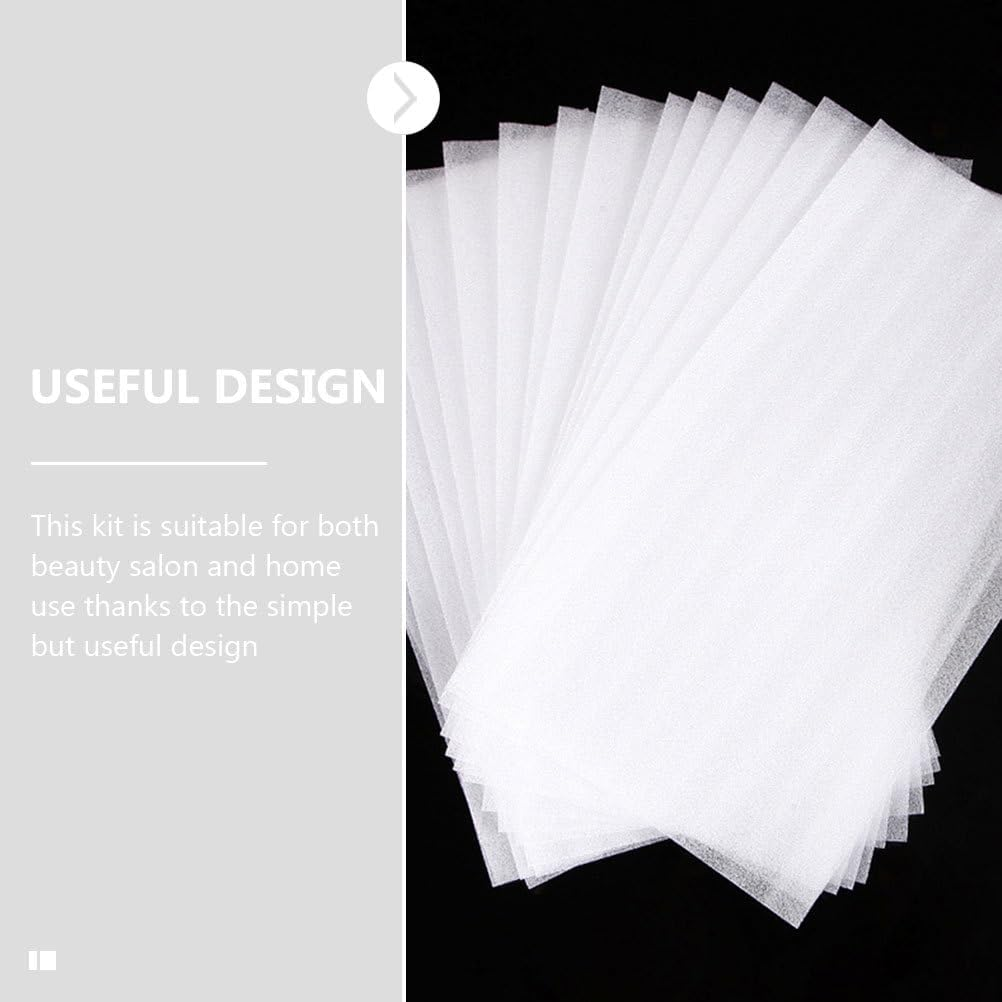 Ipetboom Hair Coloring Paper 40 Sheets Reusable Highlighting Wraps for Precise Hair Dyeing Salon and Home Use Transparent Foam Foils Hairdressing Supplies image number 1