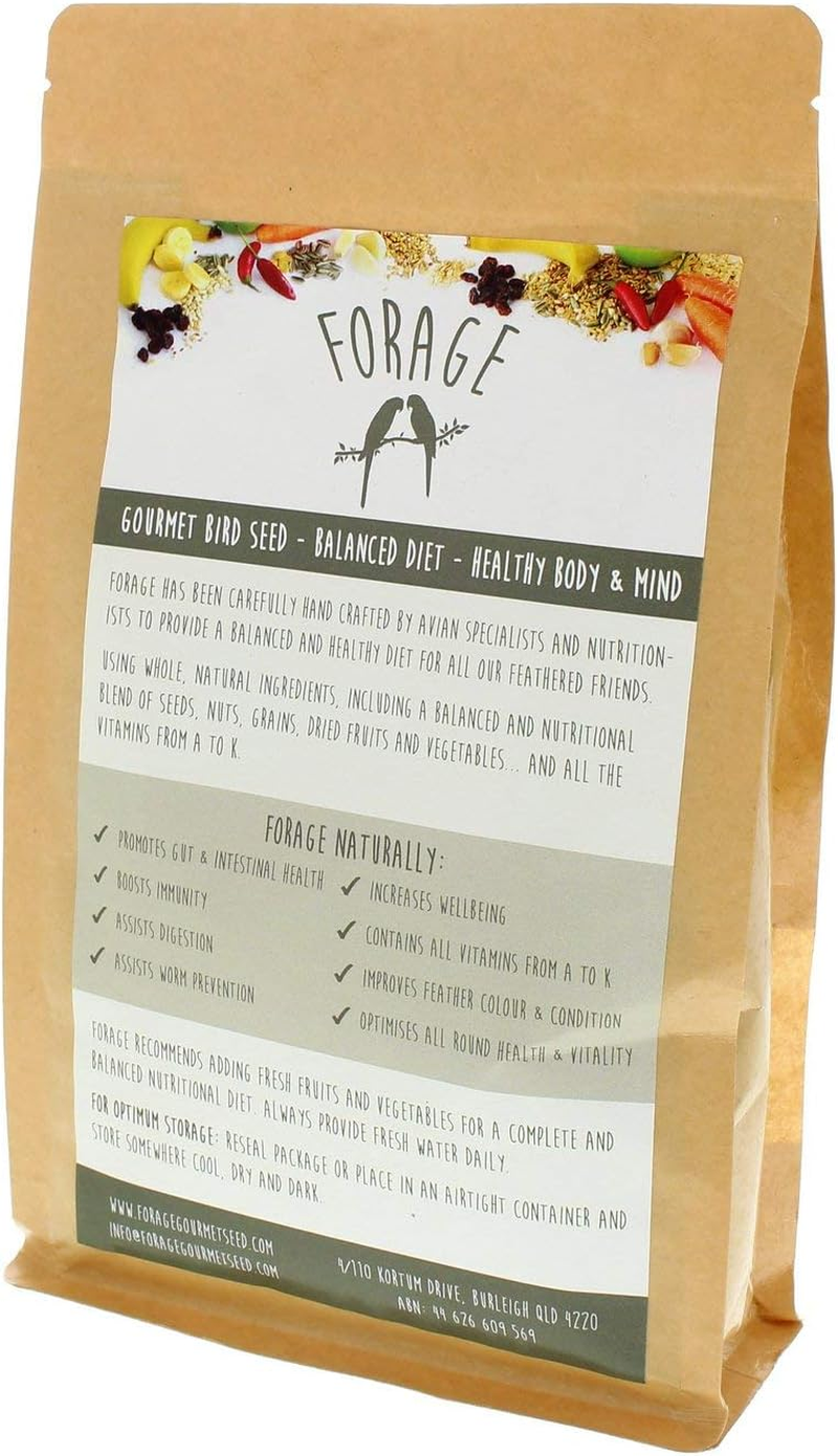 Forage Cockatoo, Galah & Corella 500G Bird Food Mix Millet Seed Australian Made image number 3