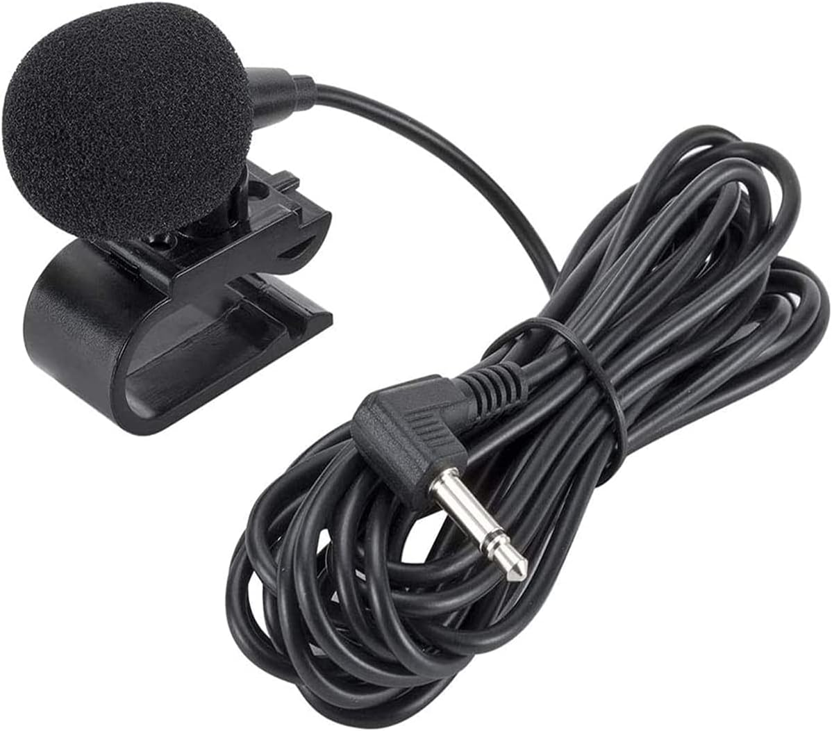 MICMXMO 3.5Mm Car Microphone, Mic for Car Vehicle Head Unit GPS DVD Bluetooth Enabled Stereo Audio Radio Assembly Mic with 3M Cable, Plug and Play image number 2