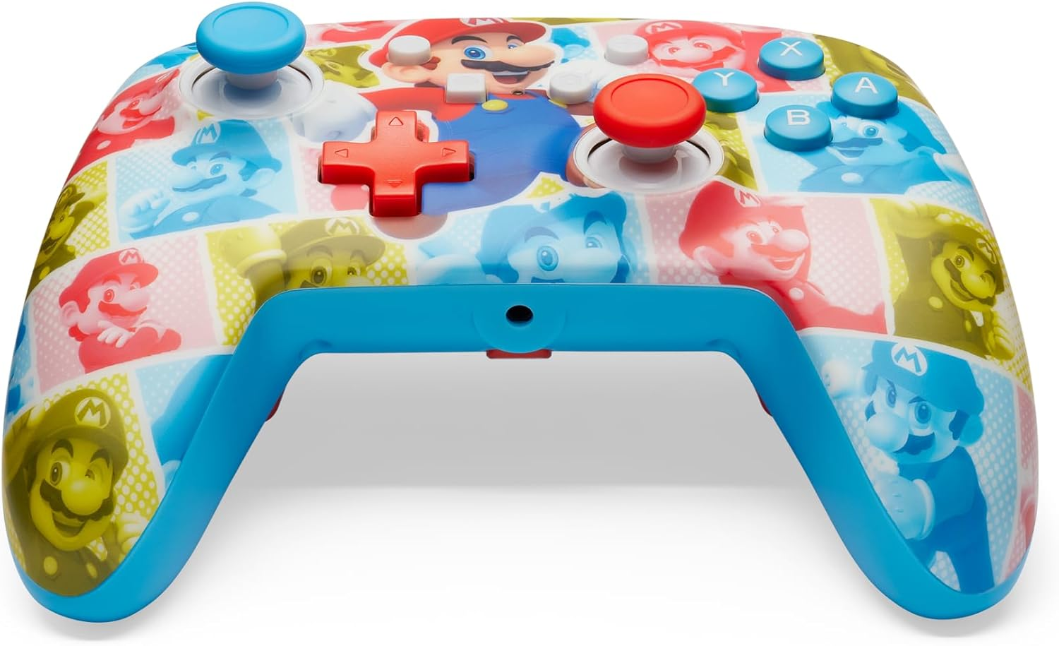 Powera Enhanced Wired Controller for Nintendo Switch, Mario Hero Reel image number 1