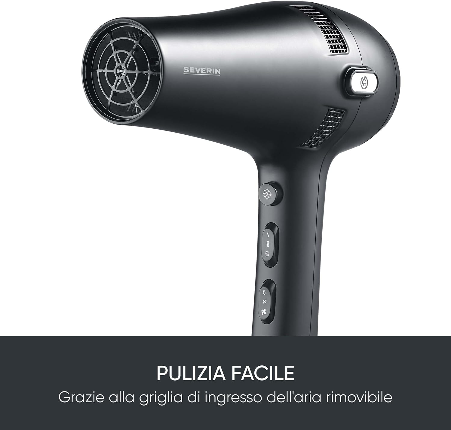 Severin HT0165 Haartrockner Black image number 5