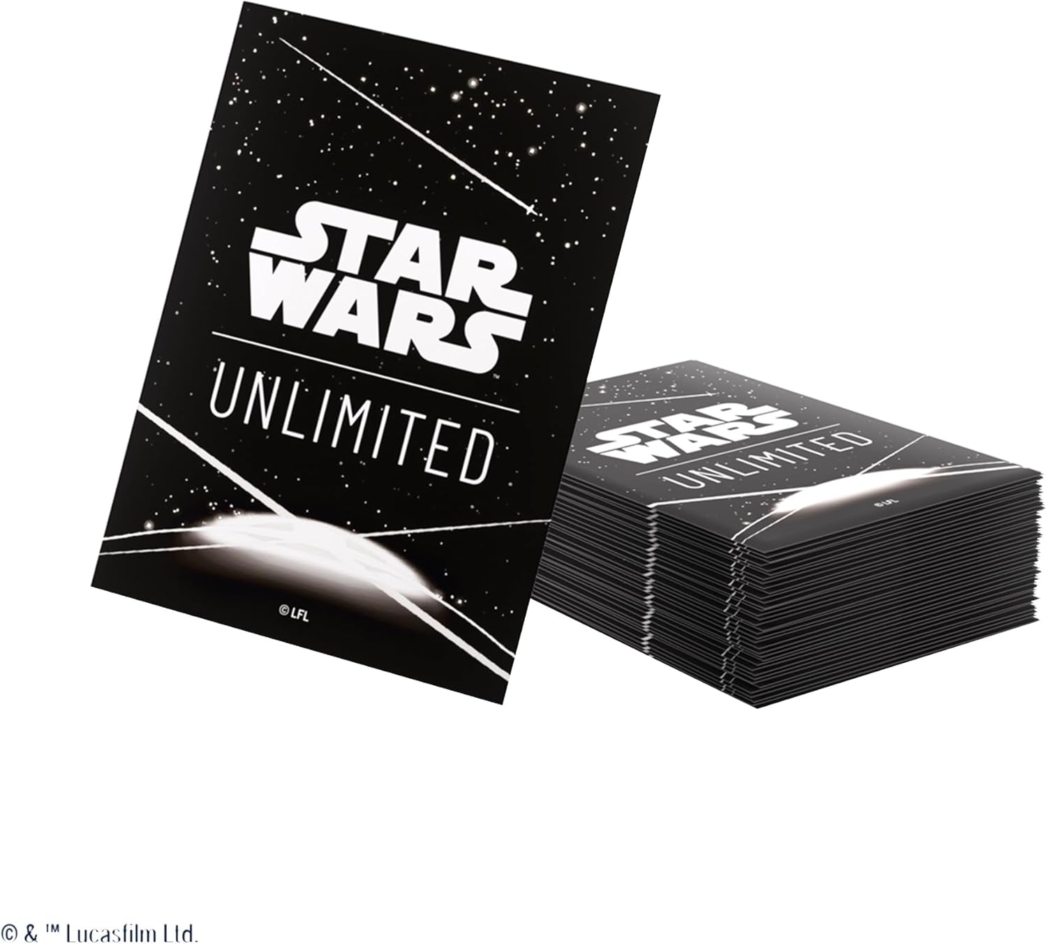 Gamegenic Star Wars: Unlimited Card Back White Art Sleeves image number 5