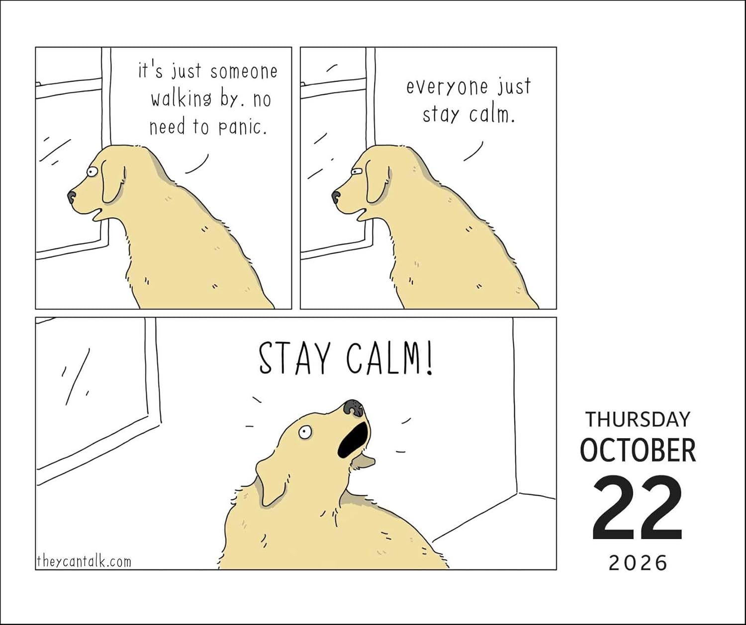 They Can Talk Comics 2026 Day-To-Day Calendar: You Gotta Smell This