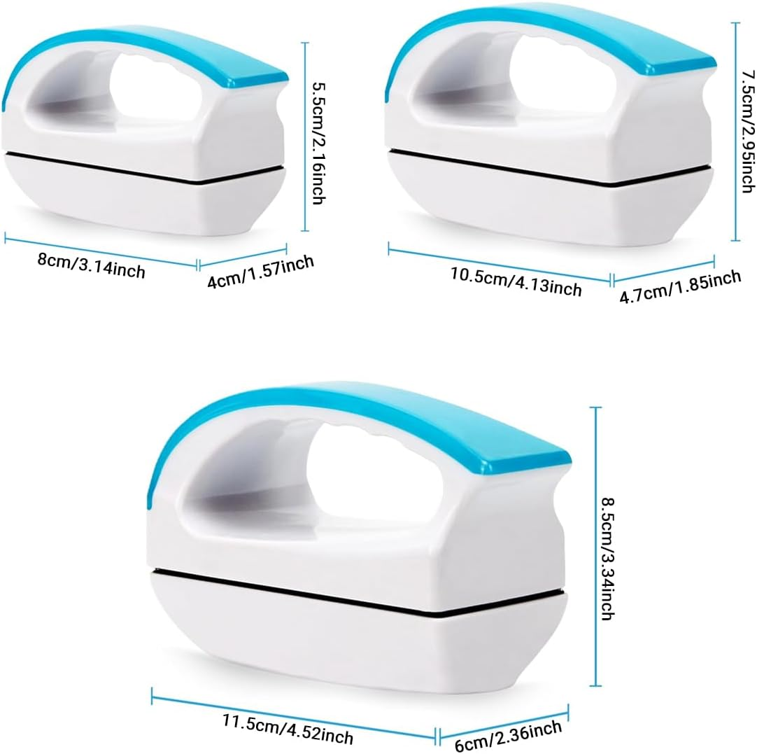 AIMALL Algae Removal Magnetic Aquarium Cleaner for Glass Tanks, Strong Magnetic Grip Fish Tank Cleaning Brush, Floating Non-Scratch Design, Compatible with Small to Large Tanks