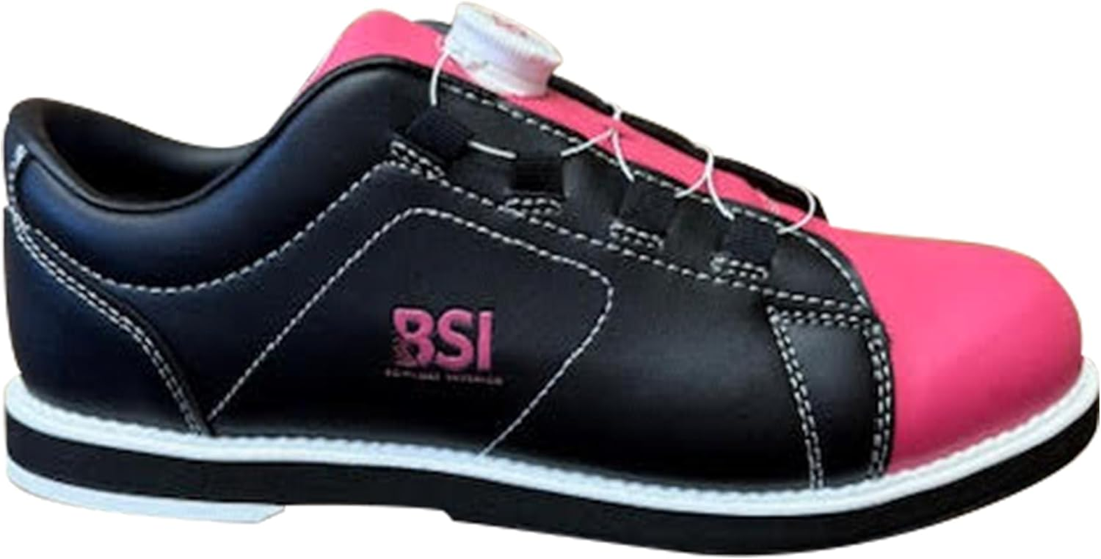 BSI Women'S Revival Dial Shoe - Lightweight Bowling Shoes with Enhanced Comfort & Support, Black/Pink image number 5