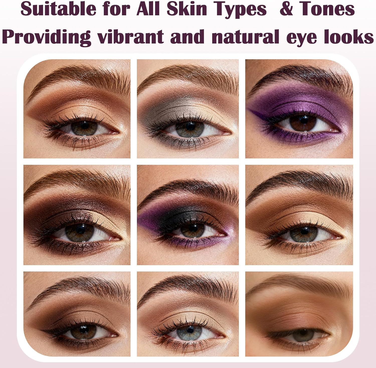 UCANBE 8 Color Nude Smokey Baked Matte Eyeshadow Palette - Highly Pigmented, Smooth & Blendable Formula with Neutral & Earthy Tones for Everyday & Dramatic Eye Makeup Pallet (01 Matte) image number 5