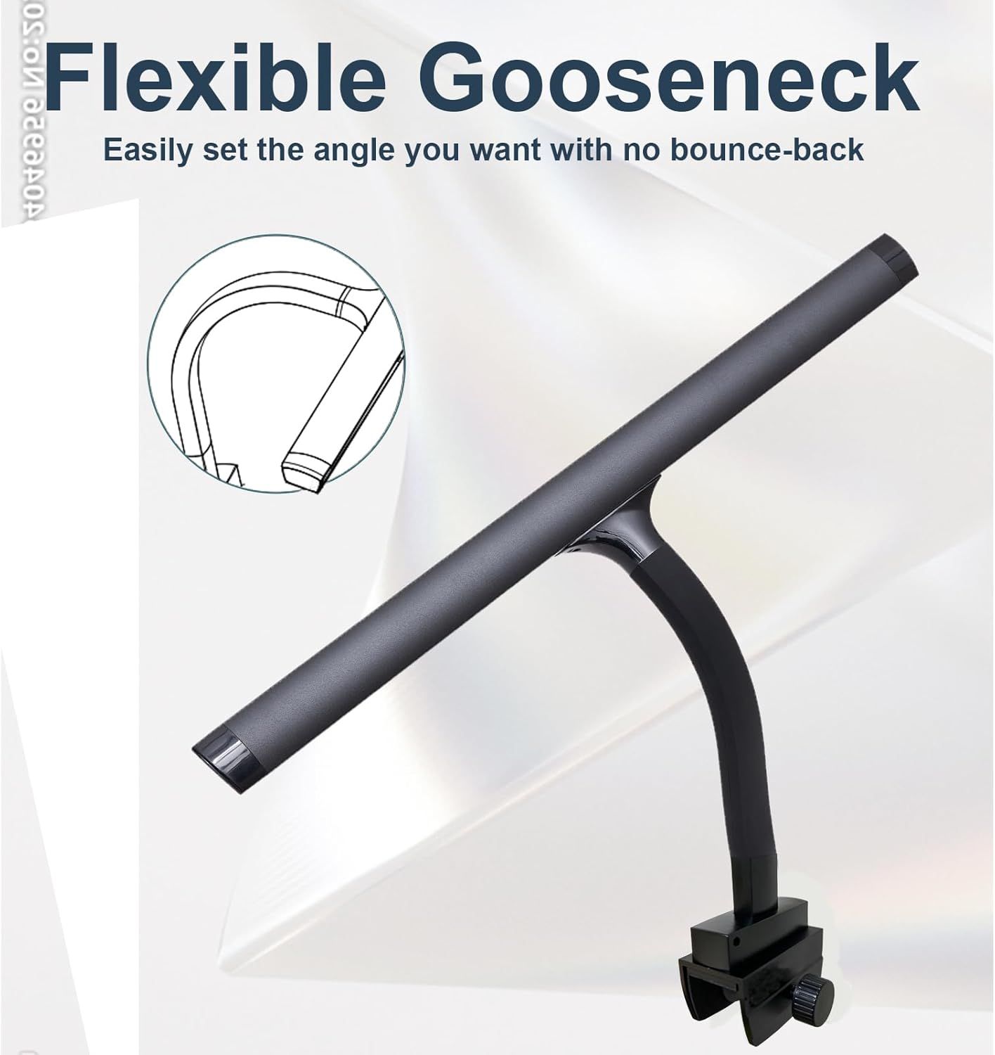 Piano Lights for Digital Piano and Grand Piano Professional Led Clip Lamp Piano Lamps for Sheet Music Eye-Care 5 Levels Color Temperatures 5 Levels Dimming