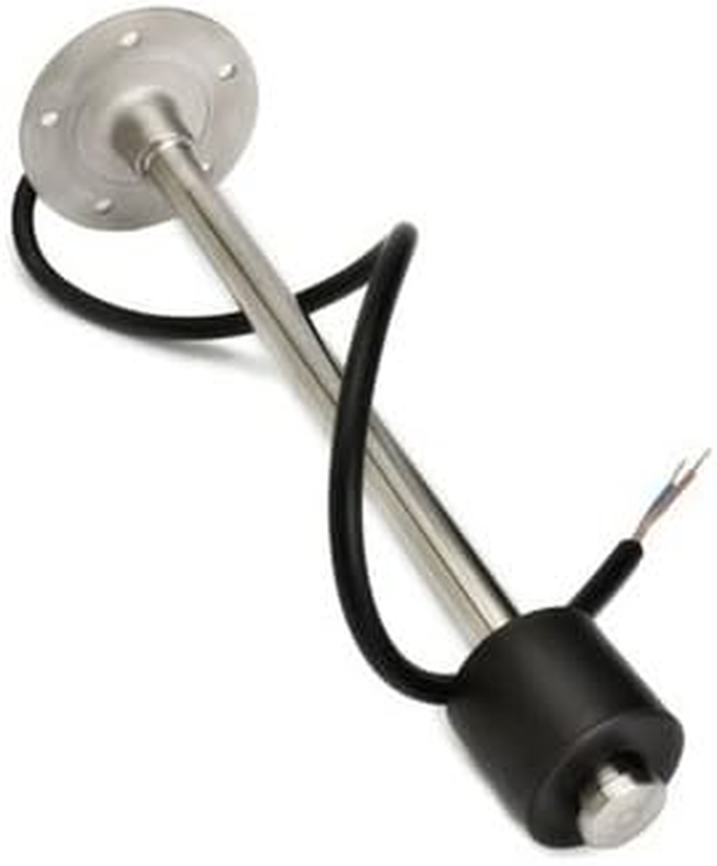 ELING Fuel and Water Level Sensor 385Mm 0-90Ohm Signal 5-Hole Assembly (White+Silver, Sensor (0-90Ohm)-385Mm)