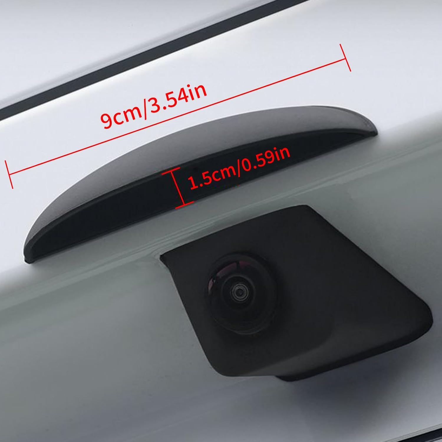 Rear Camera Cover for Car - Backup Reverse Camera Anti-Rain Cover,Adhesive Sticker for Auto Truck Vehicle Daily Rainy Days Winter Outdoor Parking Driving Highway image number 4