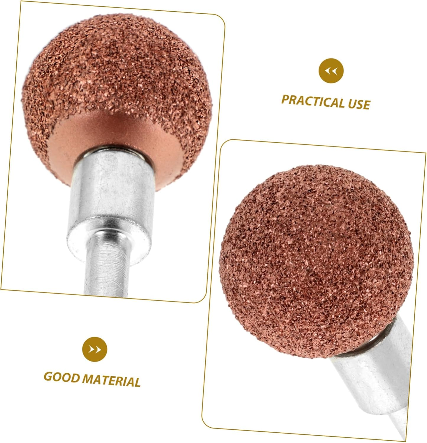 ASAKKURA Small Sanding Head for Car Wheel Repair Tire Mount Tool Vehicle Tire Buffing Wheel image number 5