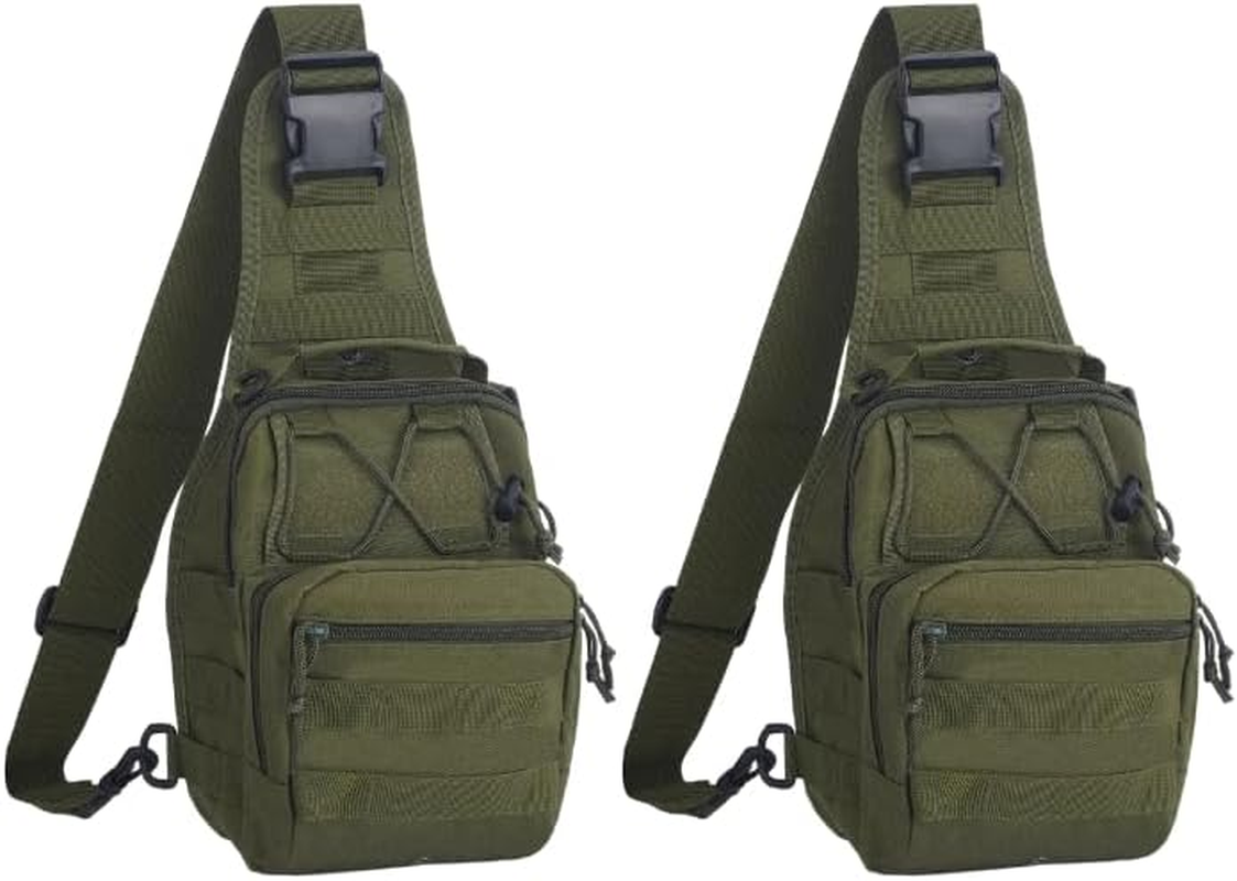 FAMI Outdoor Tactical Backpack,Tactical Sling Backpack,Tactical Shoulder Bag,Chest Pack,Crossbody Bag,Daypack, Outdoor Sport Pack for Camping,Hunting, Hiking, Trekking,Cycling