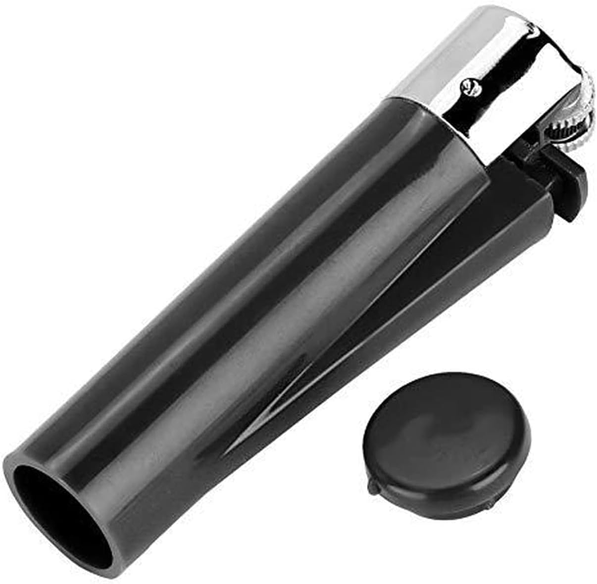 Genrise Stash Lighter Secret Stash Diversion Lighter with Hidden Storage Secret Compartment Safe for Diversion and Hiding Private Items at Home, Festivals, Car, Travel Etc (Black) image number 1