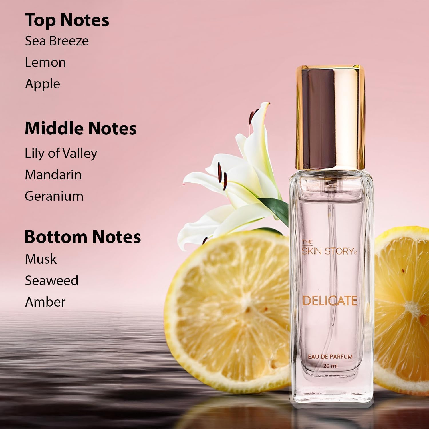 MANTRAMART Luxury Perfume Set for Women &ndash; 4 Eau De Parfum Fragrances (Wise, Bold, Delicate & Spicy Oud) &ndash; Long-Lasting Scent &ndash; 4 X 20Ml Travel Size &ndash; Ideal Any Occasion image number 3