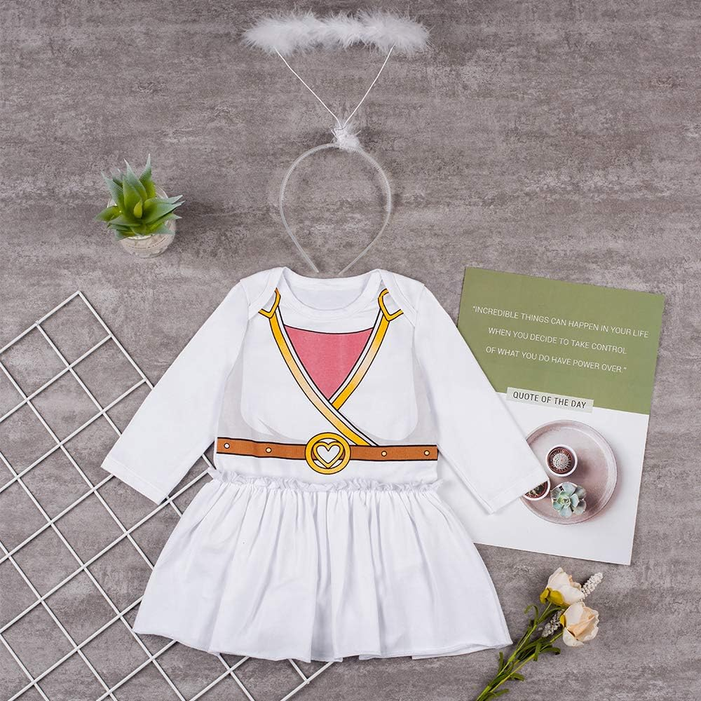 Bakjuno Newborn Baby Boys Girl Gothic Vampire Costume Deluxe Set Dracula Vampire Halloween Party Dress Up