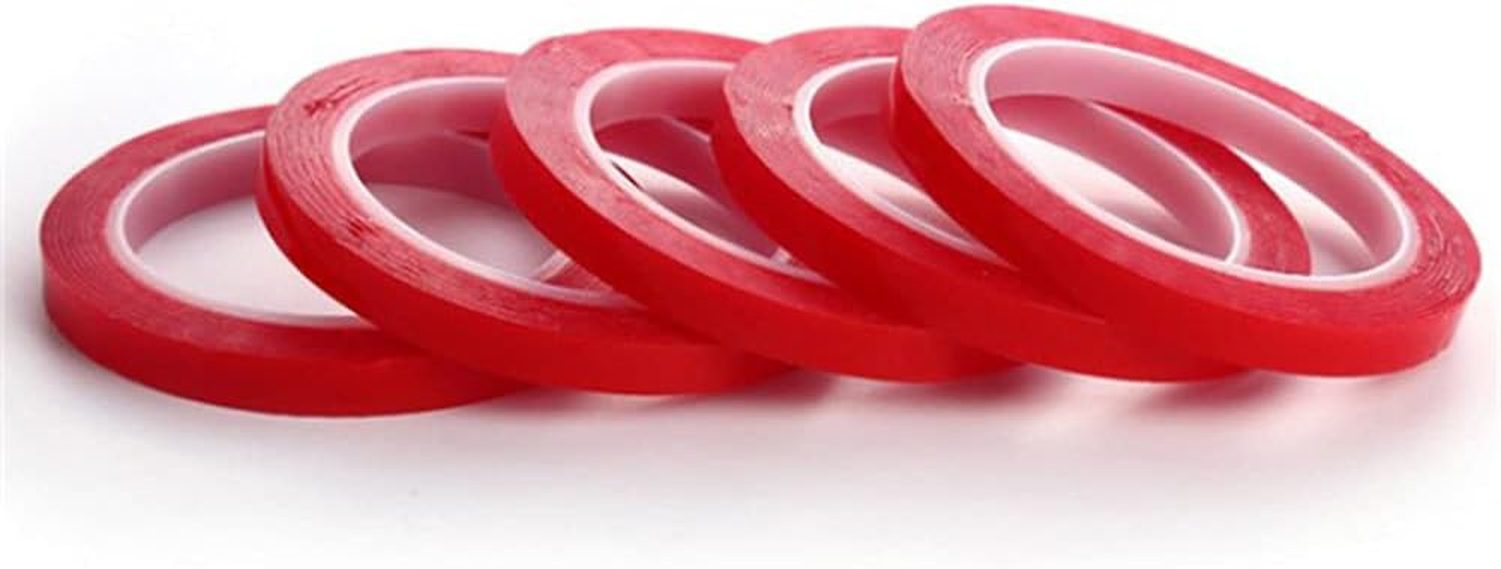 Daseeme Acrylic Sided Adhesive Sticker 10Mm 3 Meters Car Auto Tape Heavy Duty Mounting Tape Clear Weatherproof Heat Resistance Industrial Outdoor Tape image number 4