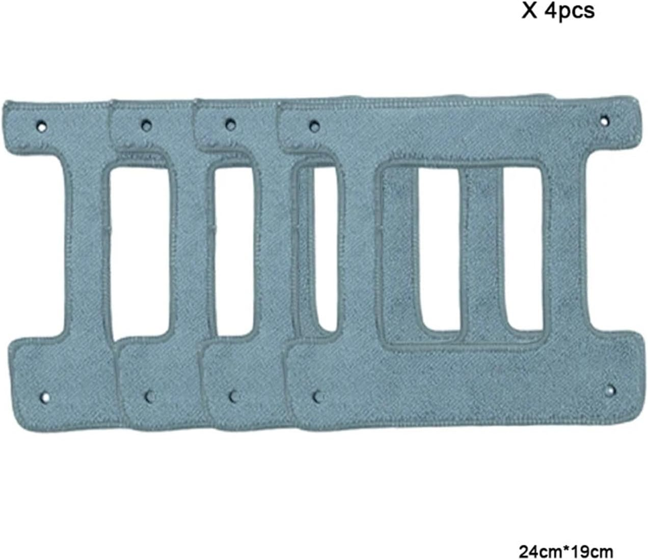 4Pcs Mops for Robot Window Cleaner Rl4228 Glass Washer Cloth Mop