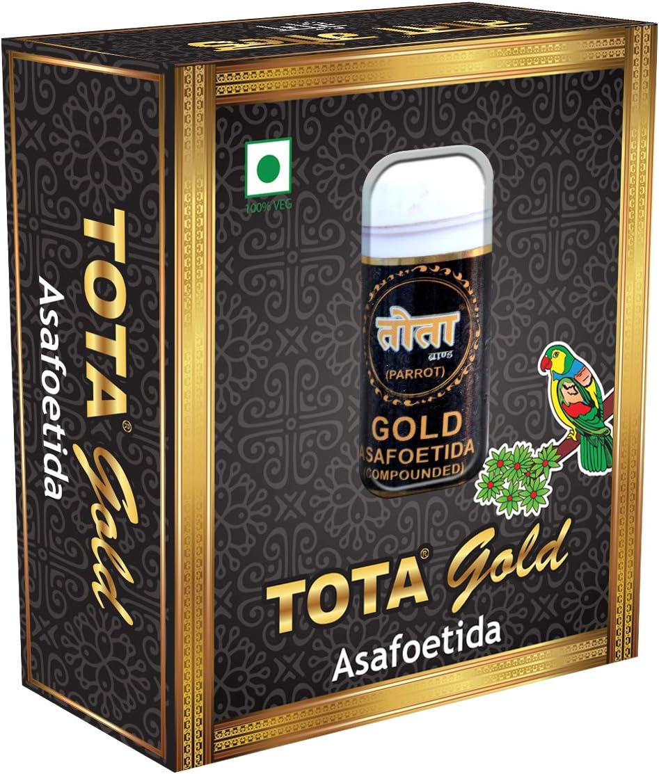 Tota Gold 100% Pure Asafoetida Granules | Natural and Vegan Gluten Free Indian Spice -7Gm Hing Asafetida Spice | Best Heeng for Garlic and Onion Substitute image number 2