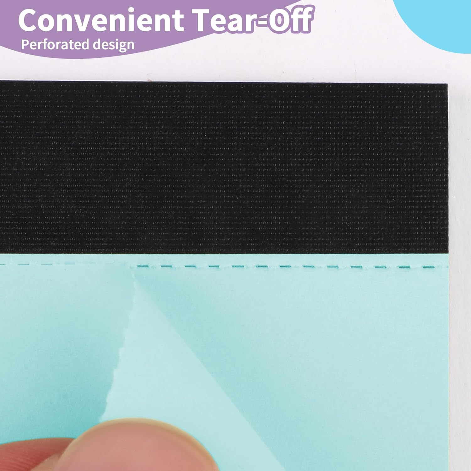 WINKIO Colored Legal Pads, 2 Pack Writing Pads 8.5 X 11 Inch, Micro Perforated Notebooks with Sturdy Back, Wide Ruled, 30 Sheets per Writing Pad for School, College, Office, Professional (Blue/Pink) image number 3