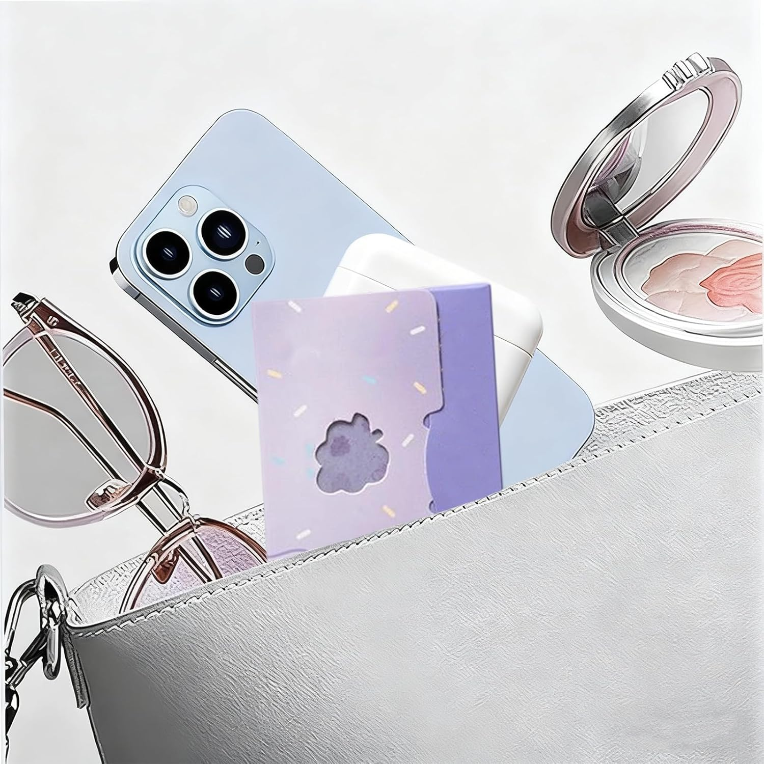 500PCS Blotting Paper, Oil Blotting Sheets for Oily Skin, 100 Sheets Each Box, Grape Scented Facial Oil Absorbing Tissues for Face & Nose, Skin Control Solution image number 5