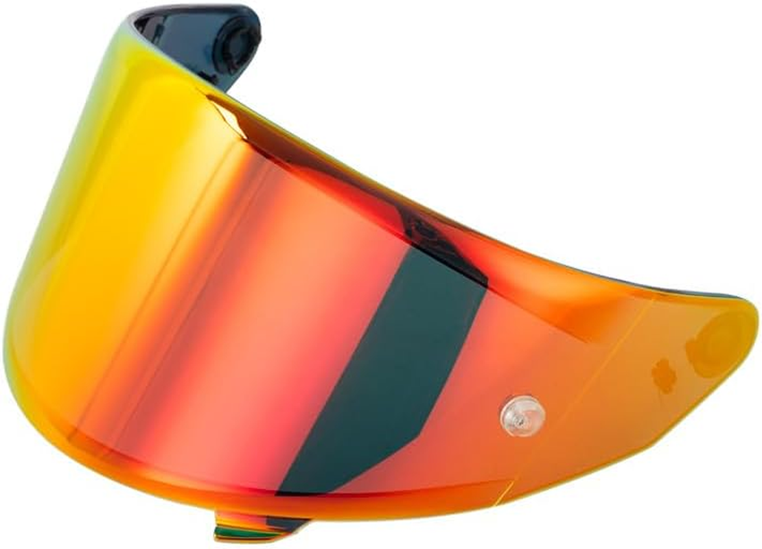 Generisch Visor for Suomy Stellar Speedstar Track-1 Tx-Pro (Red/Gold)