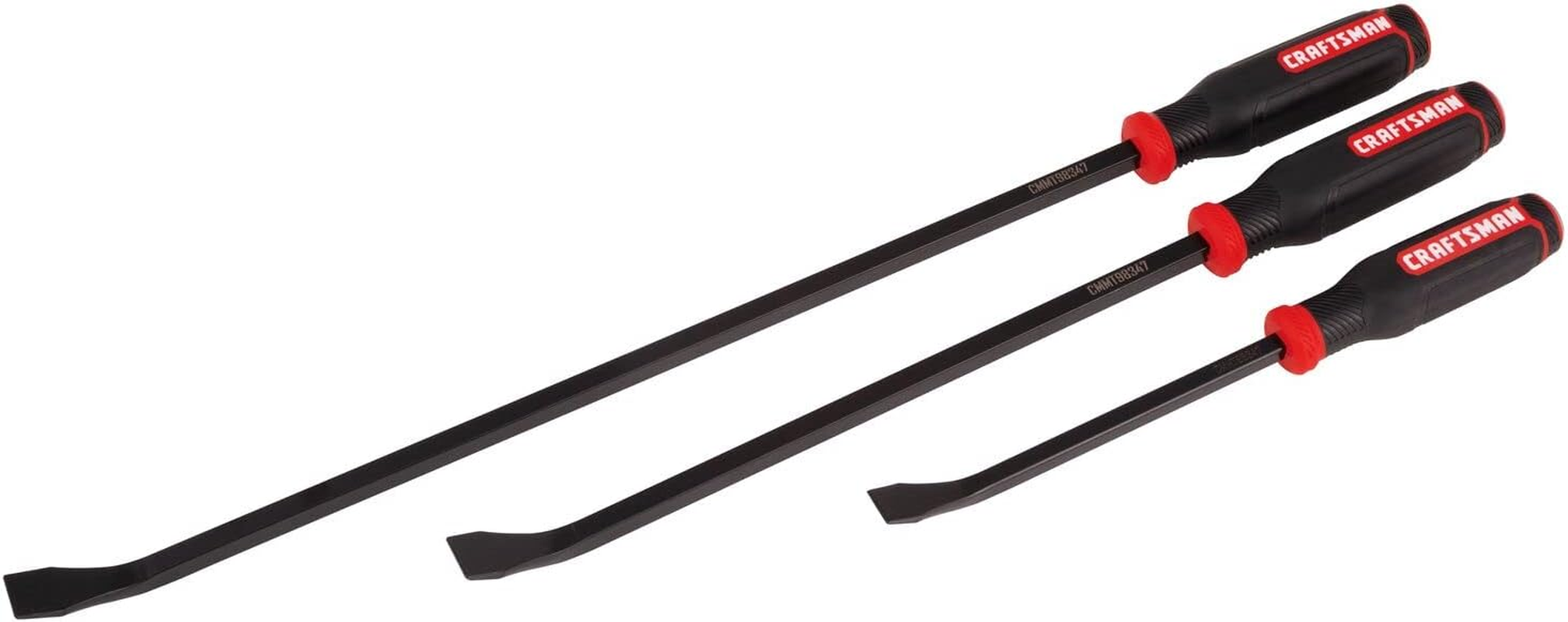 CRAFTSMAN Utility Pry Bar Set, 3 Piece, Includes 12&rdquo;, 18&rdquo; & 24&rdquo; (CMMT98347) image number 4