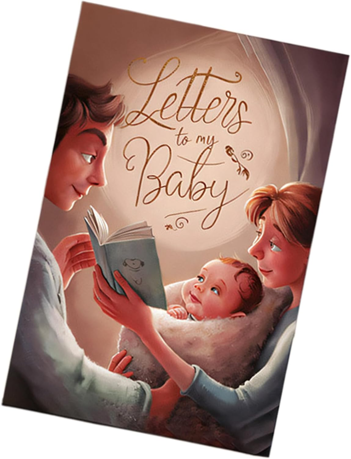 Written Memories Notebook, Parent to Child Memories Journal | 50 Sheet Parent Notebook Family Bonding Strengthening Journal for Pregnancy and Birth Gift image number 4