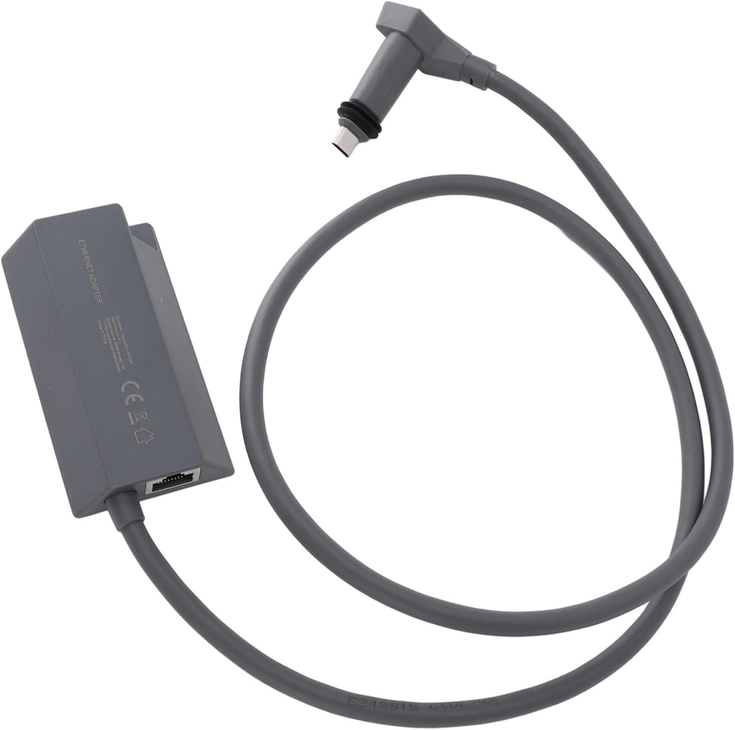 Focket Satellite Ethernet Adapter, Rectangle Internet Powerline Satellite Internet Adapter with High Speed Stable Data Transmission Compact Easy Carry for Wired External Network image number 1