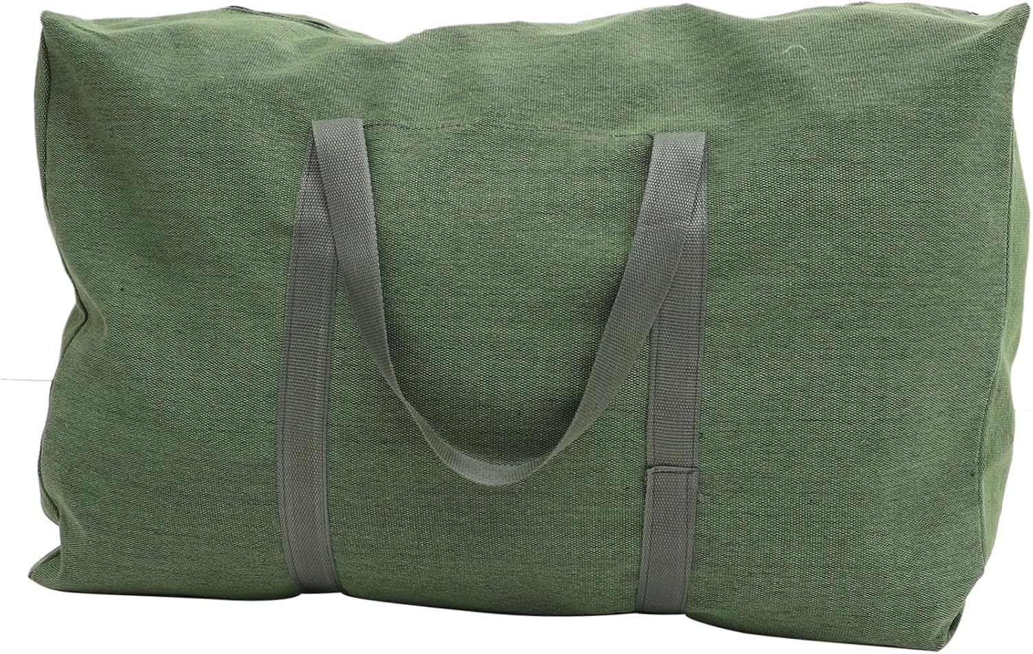 GANAZONO Large Capacity Moving Bag Canvas Travel Bag Zipper Handle for Clothes Mattress Storage Home Moving image number 3