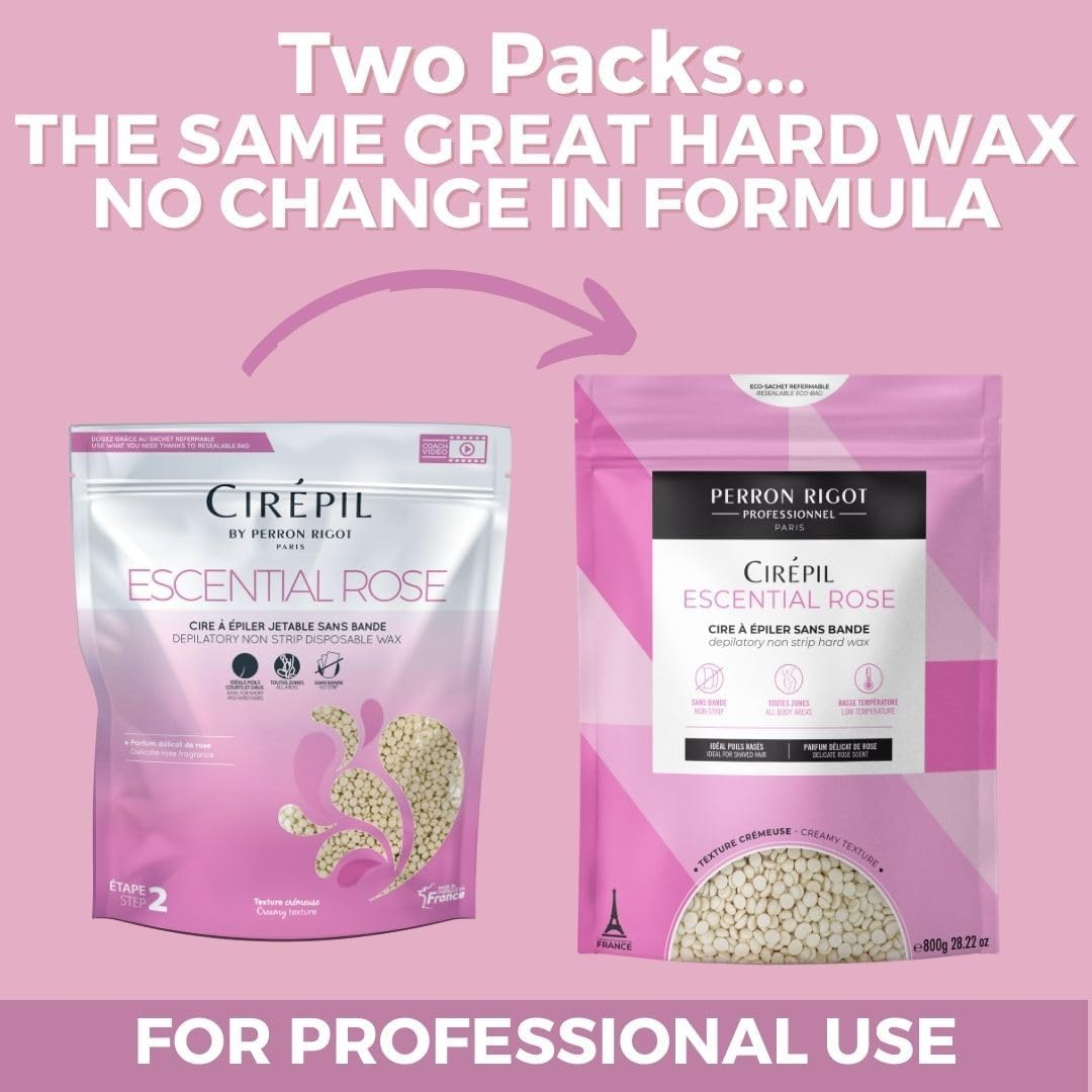 Cirepil Escential Rose Hot Wax 805G image number 1