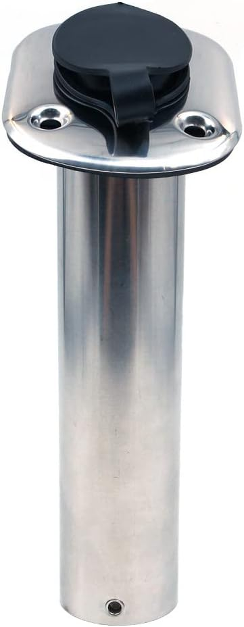 2X ZONADA Heavy Duty Stainless Steel 316 Fishing Rod Holders, Marine Grade, Flush Mount Fishing Rod Pole Holders, 30 Degree image number 2