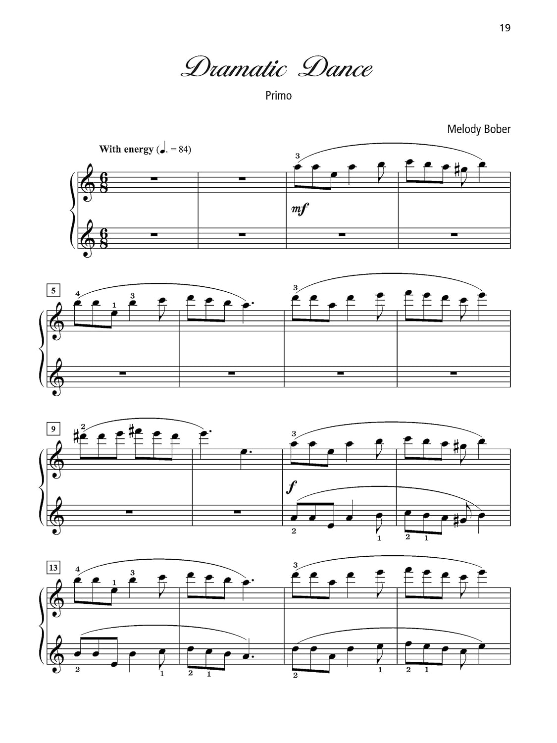 Grand Duets for Piano, Book 5: 7 Intermediate Pieces for One Piano, Four Hands image number 2