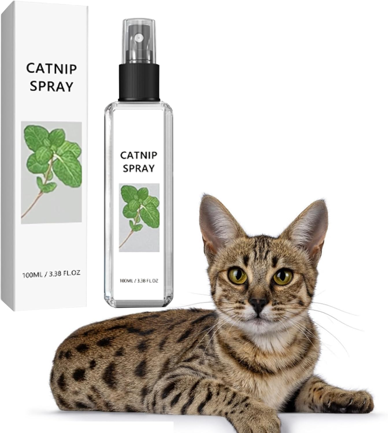 SEMINISMAR Catnip Spray,Herbal Cat Joy Spray,Catnip Spray for Cats,Cat Training Spray with Catnip,Pure Natural Anti-Stress Catnip Spray for Relaxation image number 3