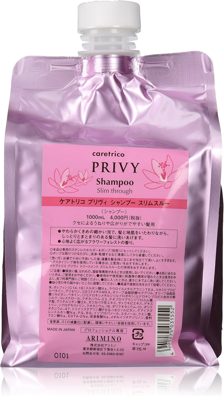 Care Toriko Pre-Vie Shampoo Slim through 1000Ml