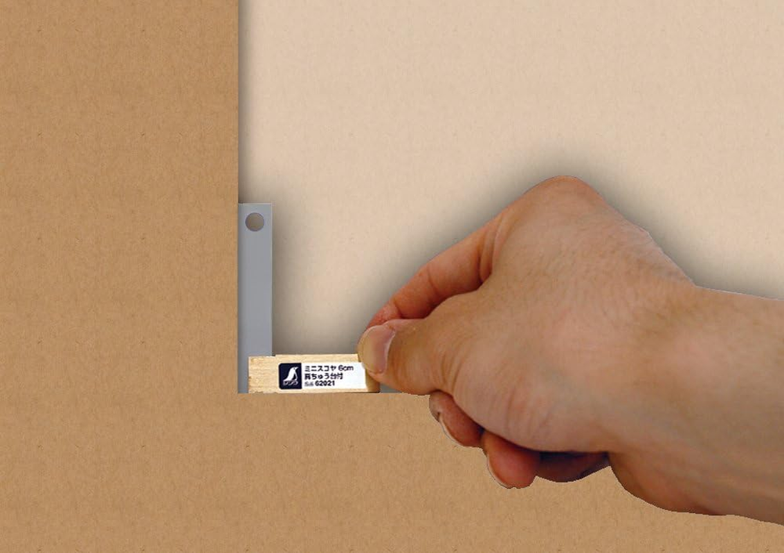 Shinwa Sokutei 62021 Mini Scoya with Brass Base, 2.4 Inches (6 Cm) image number 4