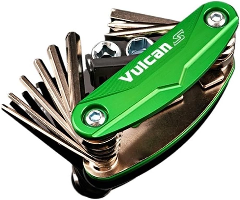 TZFQQIWT Accessories Motorcycle CNC Portable Tool Repair Screwdriver Compatible with Kawasaki Vulcan S 650 Vulcans 650 2015-2024(M Black) image number 3