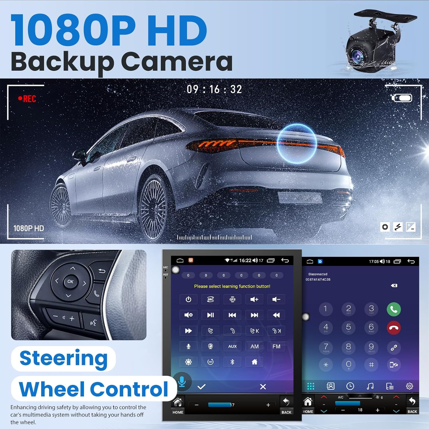 8 Core 4G RAM 64G ROM Car Radio for Chevrolet Chevy Cruze 2009-2015: Upgrade HD Touch Screen Replacement Stereo Wireless Carplay Android Auto Bluetooth 5.0 GPS 5G Wifi SWC AM FM DSP image number 4