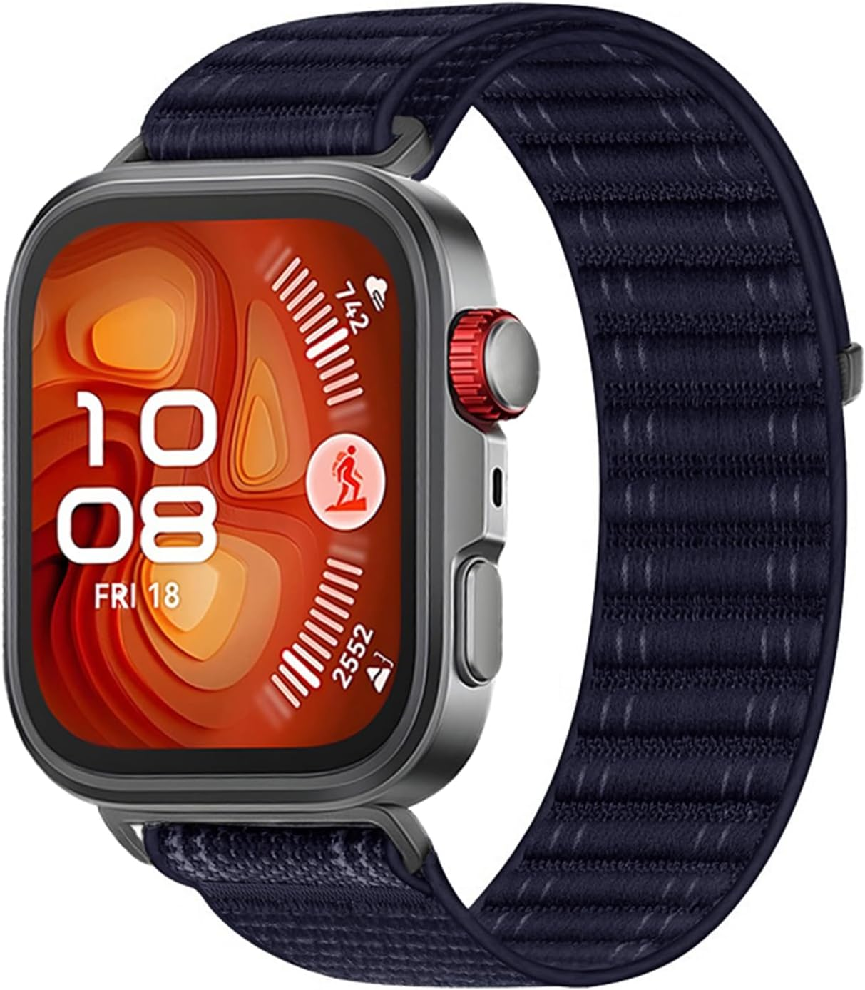 VELULYX Nylon Sports Band Compatible with Huawei Watch Fit 4 Pro/4/3, Elastic Strap for Huawei Fit 4 Pro/4/3 Smartwatch