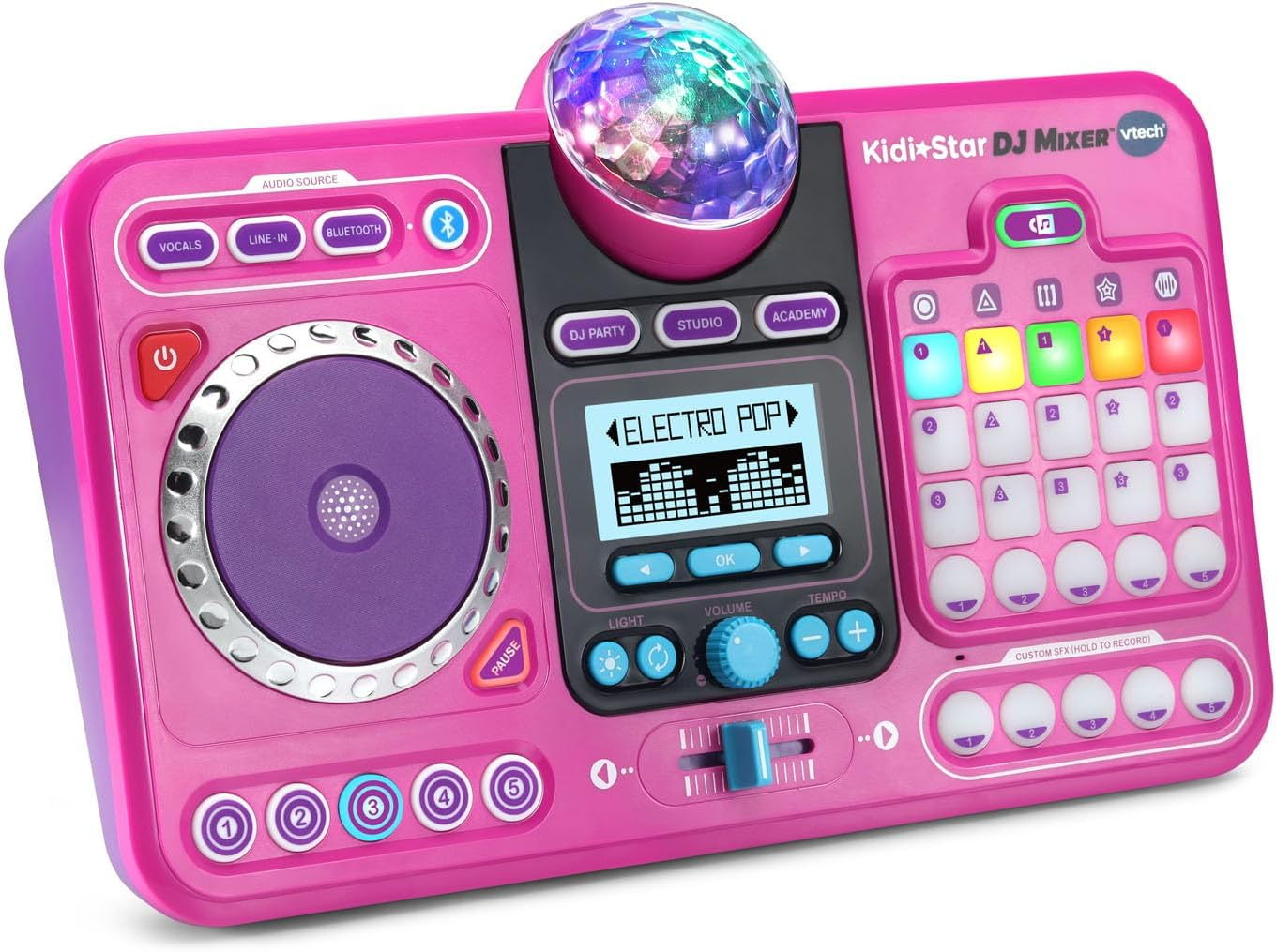 Vtech Kidistar DJ Mixer Black