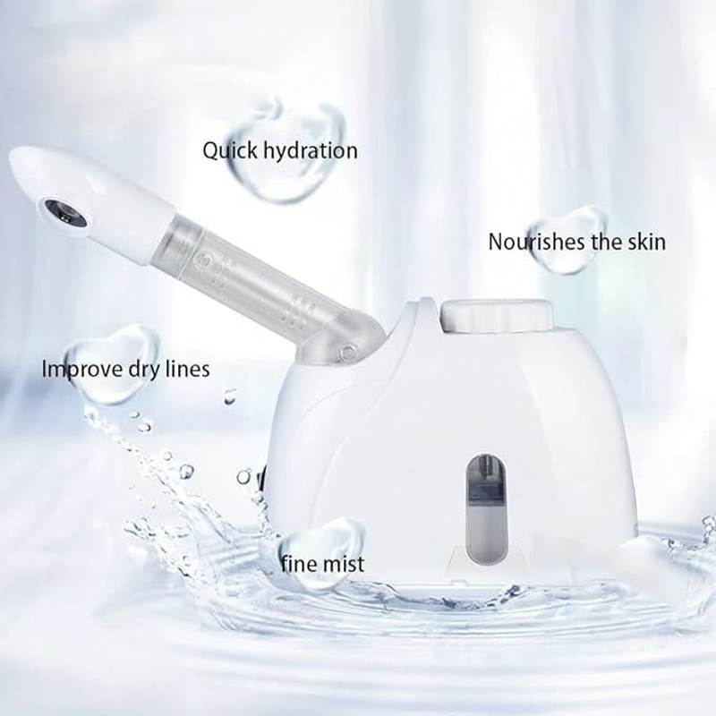 Facial Steamer, Extendable 360&deg; Rotating Arm, Ozone Humidifier Spa Beauty Skin Cleaning, Facial Steamer Facial Spray Machine Spa Steamer for Home image number 5