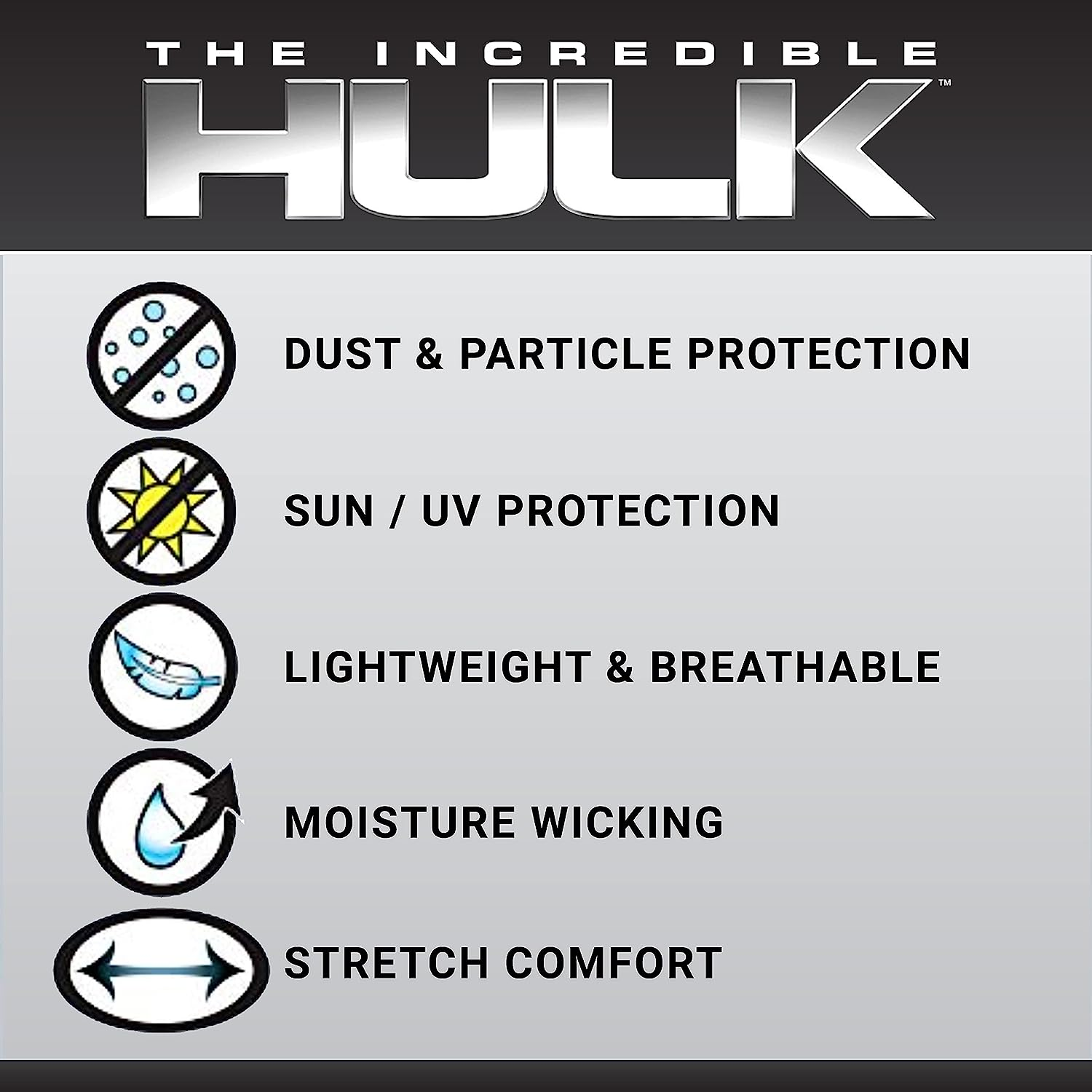 Concept One Unisex-Adult Marvel Multi-Purpose Neck Gaiter Scarf Bandana image number 4