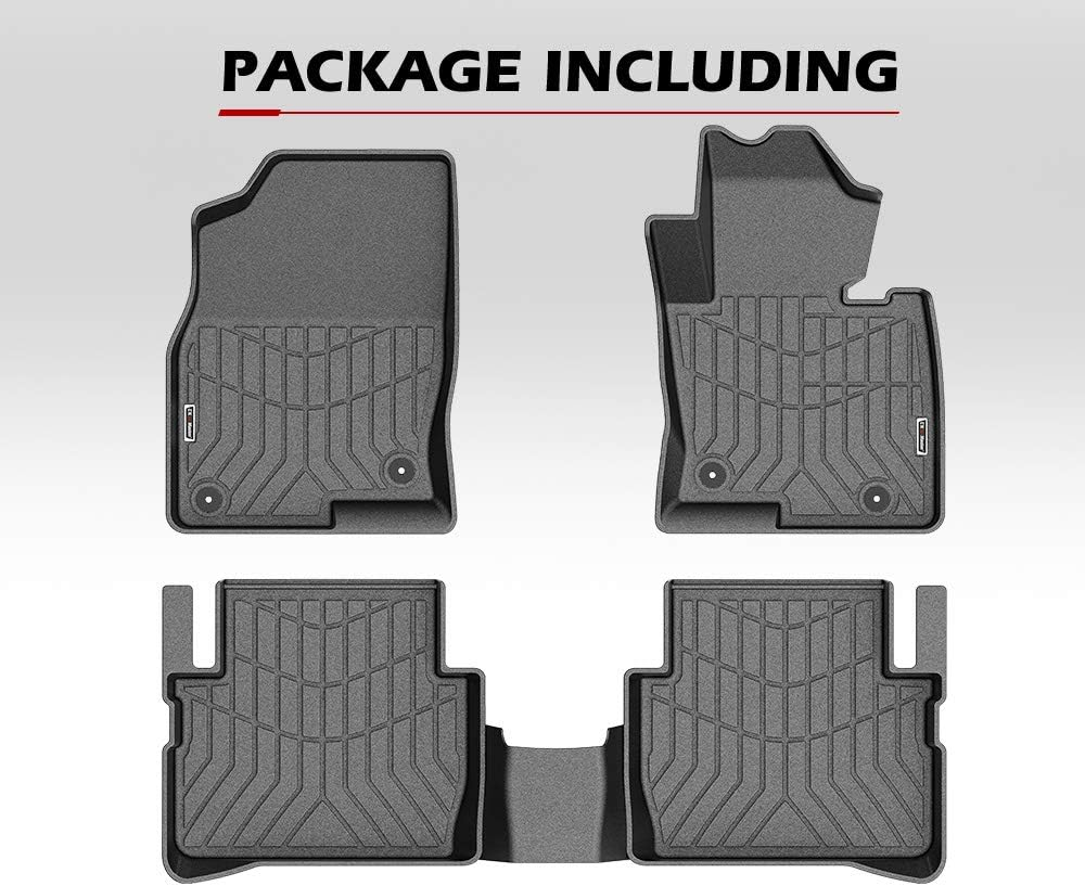KIWI MASTER Car Floor Mat Fit for CX-5 KF 2017-2022 - 3D TPE Anti-Slip Floor Mats Front & Rear Liner Waterproof, All Weather Protection image number 4